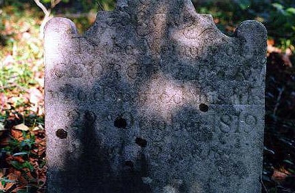 Headstone of George Leak