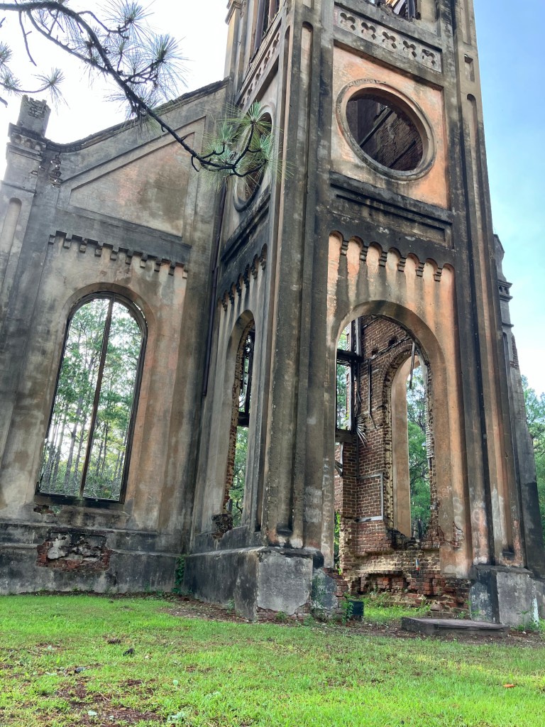 Gothic brick ruins of Prince Frederick's Chapel