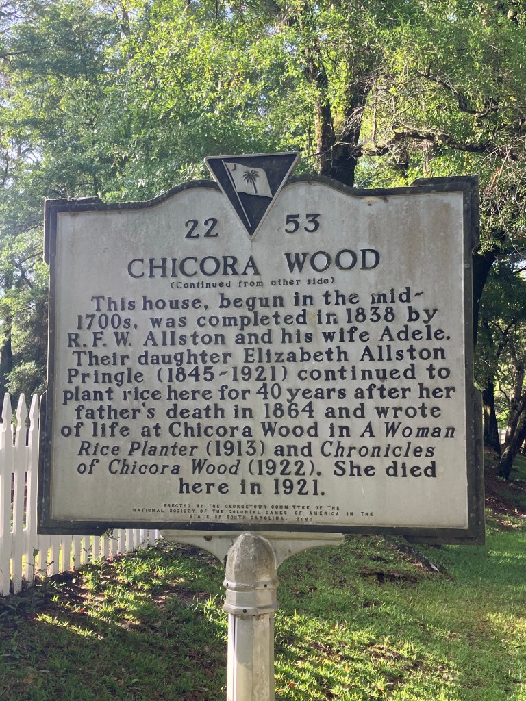 Chicora Wood historical marker 22-53