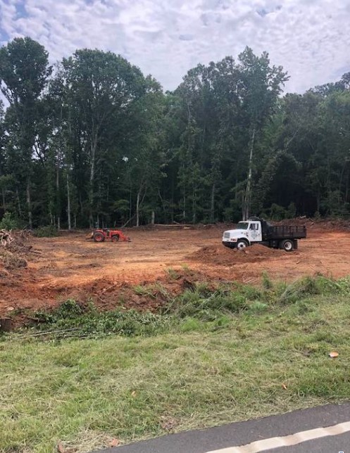 The Hammond's Old Store site in 2022, before the park was built